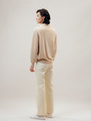 Men’s Long-Sleeve Cashmere Polo