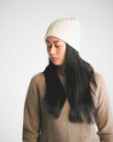 Ribbed Cashmere Toque
