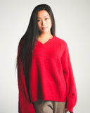 Women’s Open-Knit Oversized Cashmere Sweater