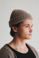 Ribbed Cashmere Toque