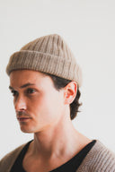 Ribbed Cashmere Toque
