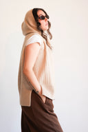 Cable Knit Cashmere Vest