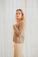 Wide Fit Round Neck Cashmere Sweater