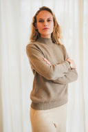 Women’s Ribbed Turtleneck Sweater