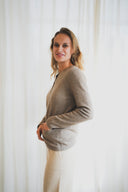 Classic Fitted Cashmere Cardigan