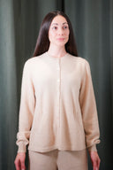 Relaxed Fit Cashmere Cardigan