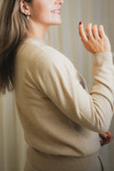 Women's cashmere crew neck