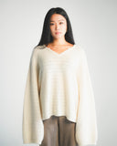 Women’s Open-Knit Oversized Cashmere Sweater