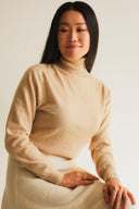 Women’s High-Neck Cashmere Sweater