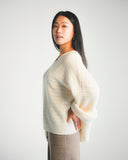 Women’s Open-Knit Oversized Cashmere Sweater