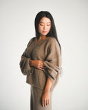 Women’s Open-Knit Oversized Cashmere Sweater