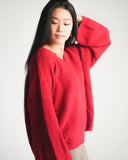 Women’s Open-Knit Oversized Cashmere Sweater
