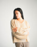 Women’s Open-Knit Oversized Cashmere Sweater