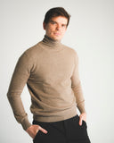 Men’s Turtle-Neck Cashmere Sweater