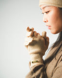 Ribbed Cashmere Gloves