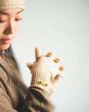 Ribbed Cashmere Gloves