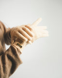 Ribbed Cashmere Gloves