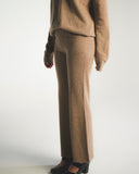Straight-Leg Cashmere Pants