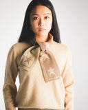 Star Pattern Cashmere Scarf