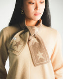 Star Pattern Cashmere Scarf