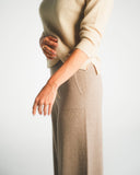 Women’s Wide-Leg Cashmere Pants