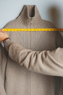 Half-Zip Cashmere Sweater