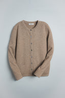 Classic Fitted Cashmere Cardigan