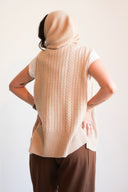 Cable Knit Cashmere Vest