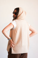 Cable Knit Cashmere Vest
