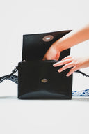 Handcrafted Leather Flap Shoulder Bag