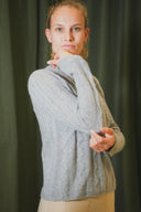 Wide Fit Round Neck Cashmere Sweater