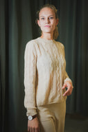 Wide Fit Round Neck Cashmere Sweater