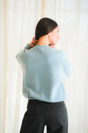 Ribbed Cashmere Crew-Neck Sweater
