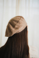 Cable-Knit Cashmere Beret
