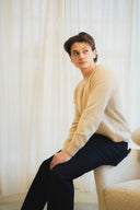 Classic Crew Neck Cashmere Sweater