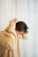 Textured Cashmere Hoodie