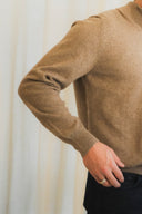 Men’s Half-Zip Up Cashmere Sweater