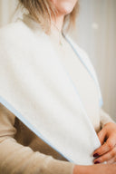 Two-Tone Edge Cashmere Shawl
